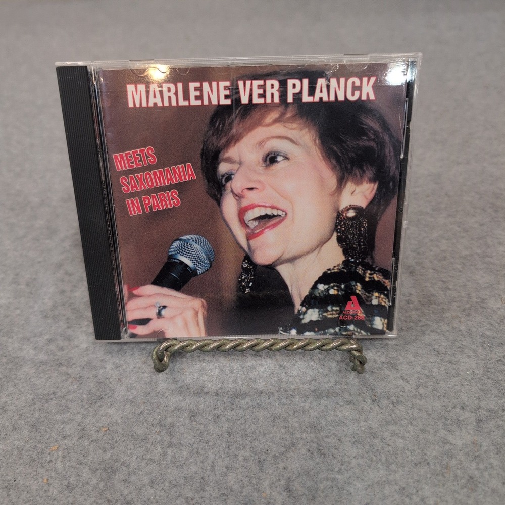 Marlene Ver Planck Meets Saxomania in Paris CD Audiophile Records ACD-288 1994 - Picture 1 of 2